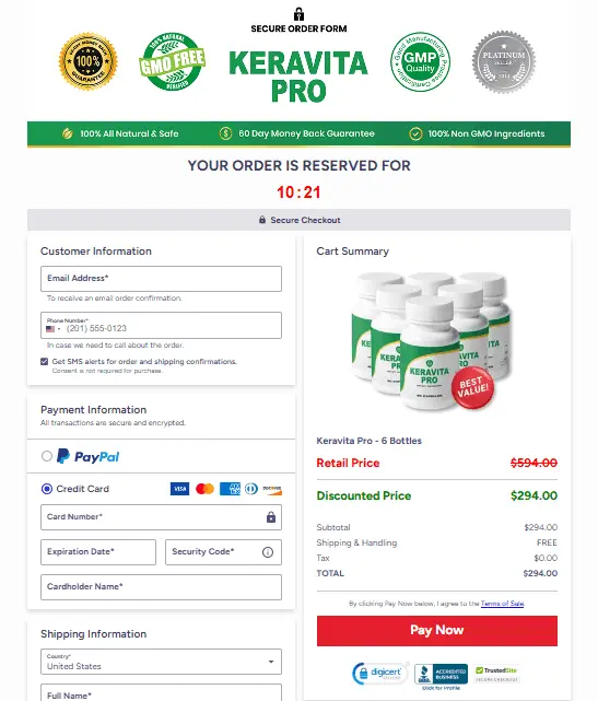 keravita pro order